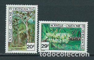 Timbres: Nueva Caledonia - Correo Yvert 457/8 ** Mnh Flora