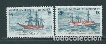 Timbres: Nueva Caledonia - Correo Yvert 459/60 ** Mnh Barcos