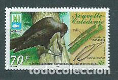 Timbres: Nueva Caledonia - Correo Yvert 843 ** Mnh Fauna. Aves