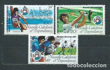 Timbres: Nueva Caledonia - Correo Yvert 546/8 ** Mnh Deportes