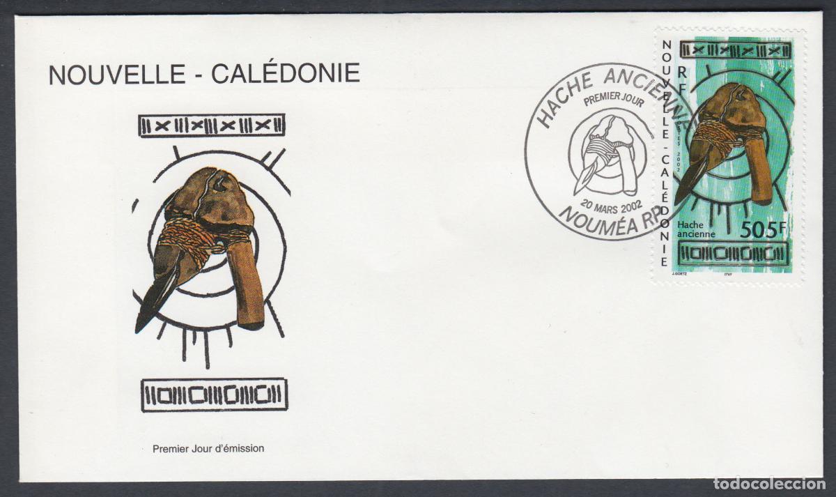 Francobolli: Nueva Caledonia SPD FDC Yvert 866 - 2002 Matasello Minerales