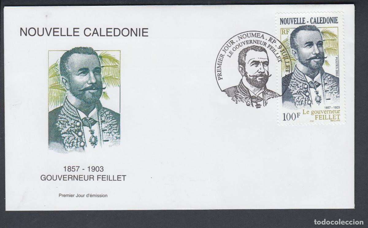 Sellos: Nueva Caledonia SPD FDC Yvert 901 - 2003 Matasello Populares