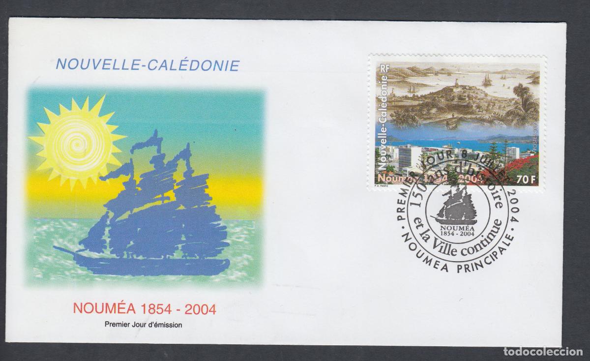 Sellos: Nueva Caledonia SPD FDC Yvert 922 - 2004 Matasello Barcos