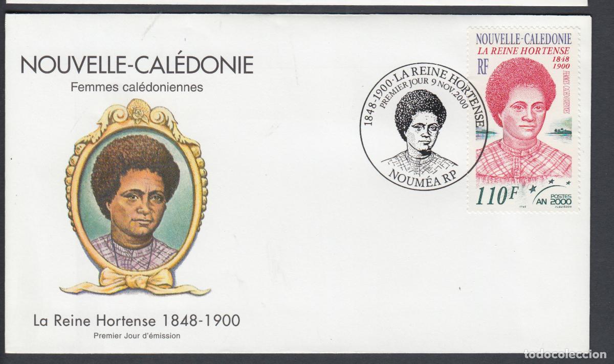 Sellos: Nueva Caledonia SPD FDC Yvert 826 - 2000 Matasello La Reine Hortense