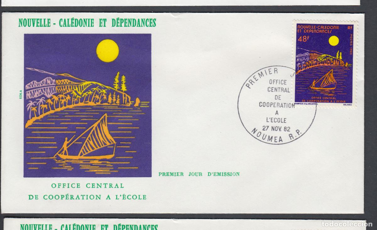 Sellos: Nueva Caledonia SPD FDC Yvert 464 - 1982 Matasello Postmark