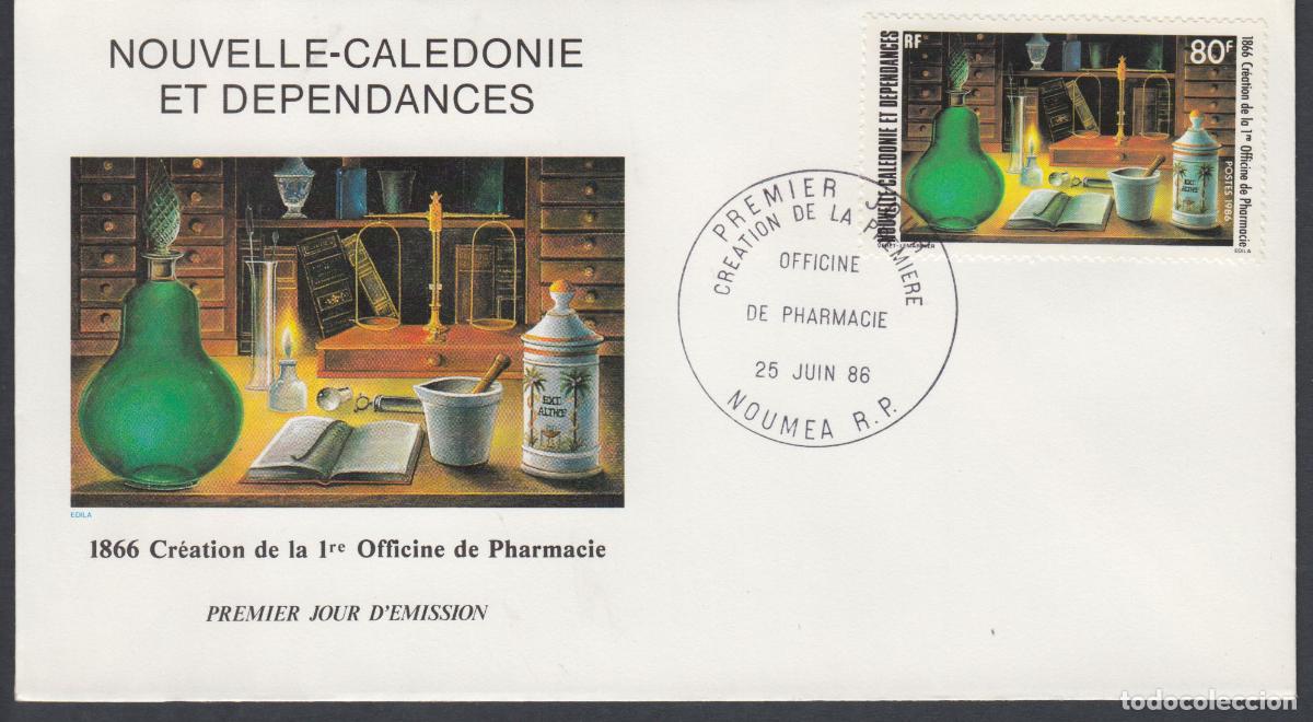 Sellos: Nueva Caledonia SPD FDC Yvert 519 - 1986 Matasello Postmark