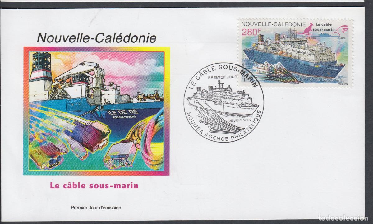 Timbres: Nueva Caledonia SPD FDC Yvert 1002 - 2007 Matasello Postmark