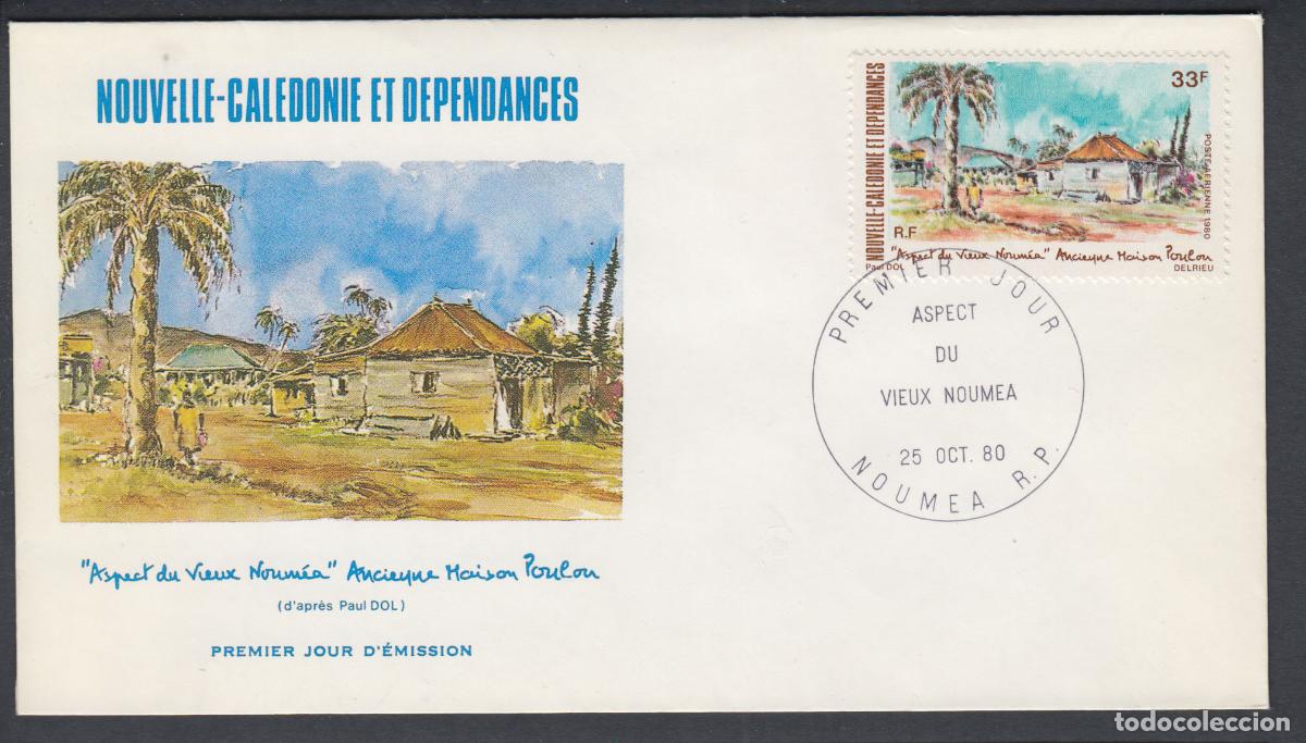 Timbres: Nueva Caledonia SPD FDC Yvert Aero 207 - 1980 Matasello Postmark