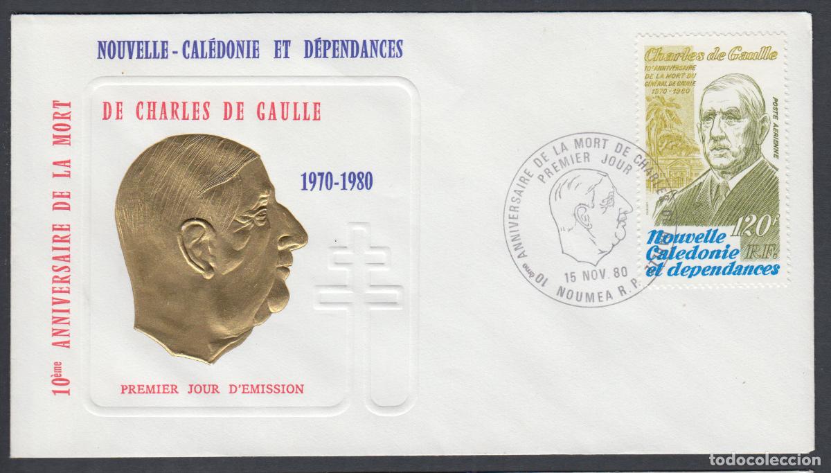 Timbres: Nueva Caledonia SPD FDC Yvert Aero 208 - 1980 Matasello Postmark
