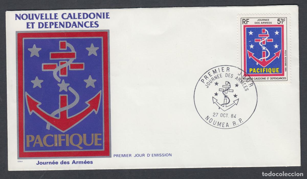 Timbres: Nueva Caledonia SPD FDC Yvert Aero 244 - 1984 Matasello Postmark
