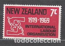Selos: Nueva Zelanda - Correo 1969 Yvert 482 ** Mnh
