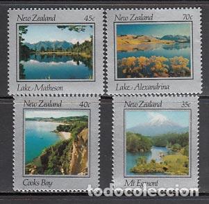Selos: Nueva Zelanda - Correo 1983 Yvert 844/7 ** Mnh Paisajes