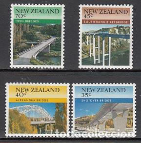 Selos: Nueva Zelanda - Correo 1985 Yvert 897/900 ** Mnh