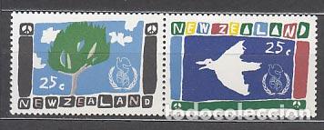 Selos: Nueva Zelanda - Correo 1986 Yvert 918/9 ** Mnh