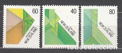 Selos: Nueva Zelanda - Correo 1987 Yvert 970/3 ** Mnh Arte