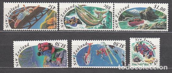 Stamps: Nueva Zelanda - Correo 1994 Yvert 1269/74 ** Mnh Turismo Deportivo