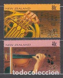 Stamps: Nueva Zelanda - Correo 1996 Yvert 1475/6 ** Mnh M&uacute;sica