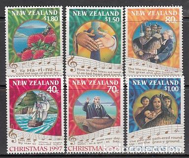 Stamps: Nueva Zelanda - Correo 1997 Yvert 1554/9 ** Mnh Navidad
