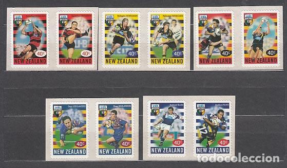 Stamps: Nueva Zelanda - Correo 1999 Yvert 1697/706 ** Mnh Deportes