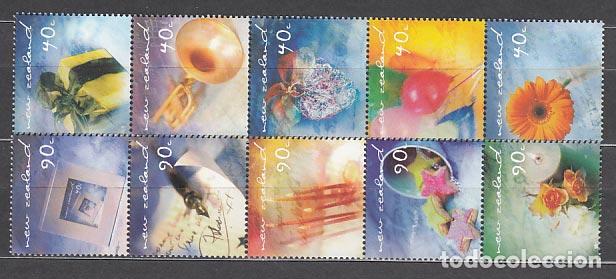 Stamps: Nueva Zelanda - Correo 2001 Yvert 1842/51 ** Mnh