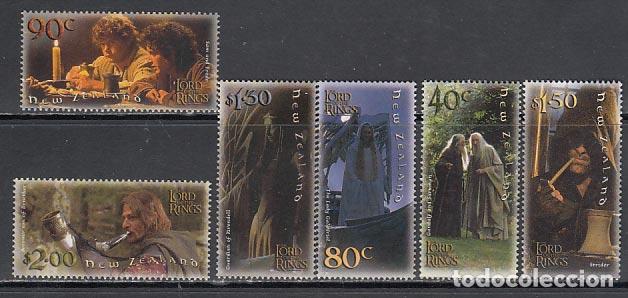 Stamps: Nueva Zelanda - Correo 2001 Yvert 1883/8 ** Mnh Cine