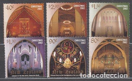 Stamps: Nueva Zelanda - Correo 2002 Yvert 1937/42 ** Mnh Navidad