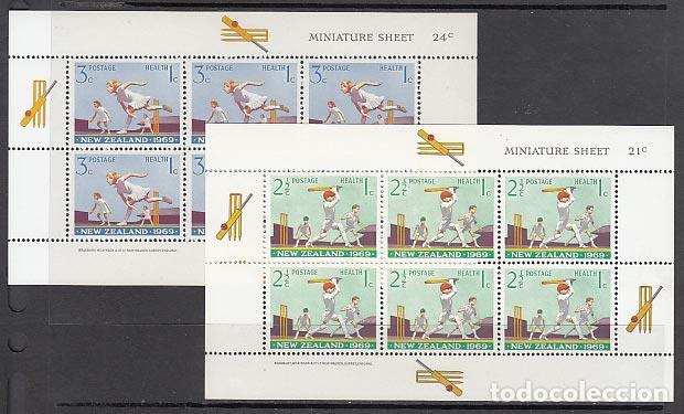 Stamps: Nueva Zelanda - Hojas Yvert 25/6 ** Mnh Deportes