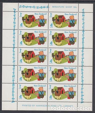 Stamps: Nueva Zelanda - Hojas Yvert 38 ** Mnh