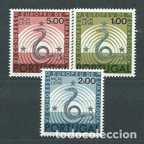 Sellos: Portugal - Correo 1967 Yvert 1021/3 ** Mnh Medicina