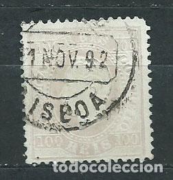 Sellos: Portugal - Correo 1870-80 Yvert 44(A) usado