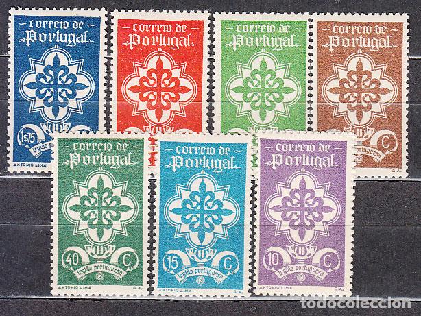 Selos: Portugal - Correo 1940 Yvert 592/9 * Mh