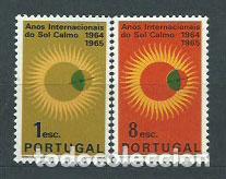 Selos: Portugal - Correo 1964 Yvert 947/8 * Mh