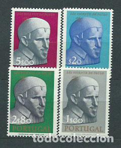 Selos: Portugal - Correo 1963 Yvert 922/5 ** Mnh San Vicente de Paul