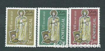 Selos: Portugal - Correo 1962 Yvert 911/3 ** Mnh Dia del Sello