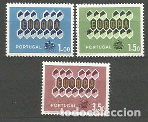 Selos: Portugal - Correo 1962 Yvert 908/10 ** Mnh Europa