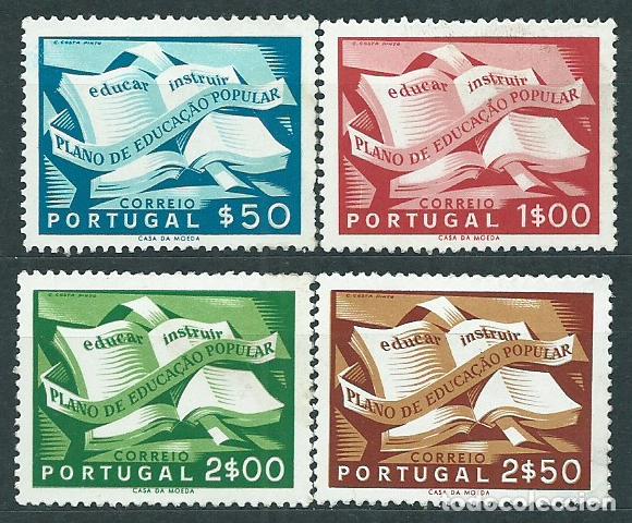 Selos: Portugal - Correo 1954 Yvert 807/10 * Mh
