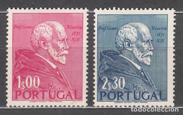 Francobolli: Portugal - Correo 1952 Yvert 764/5 * Mh Gomes Teixeira