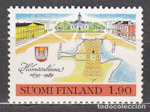 Francobolli: Finlandia - Correo 1989 Yvert 1033 ** Mnh Ciudad