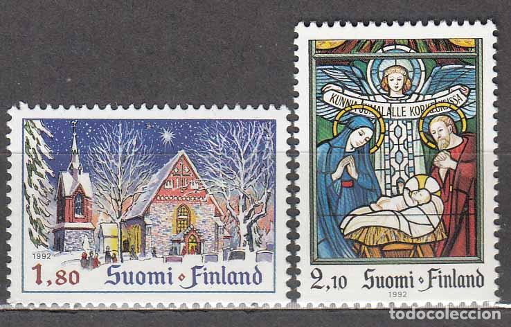 Francobolli: Finlandia - Correo 1992 Yvert 1161/62 ** Mnh Navidad