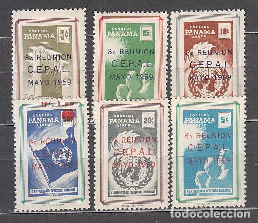 Briefmarken: Panama - Correo 1959 Yvert 328/9+A.204/7 * Mh