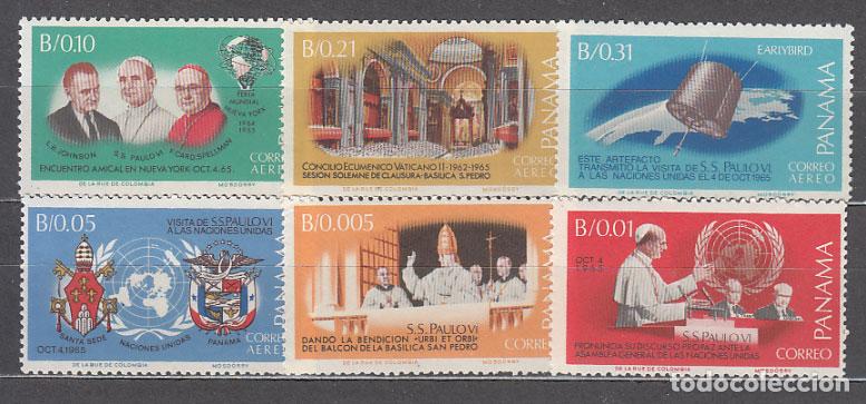 Briefmarken: Panama - Correo 1967 Yvert 423/4+A.380/3 ** Mnh Juan Pablo II