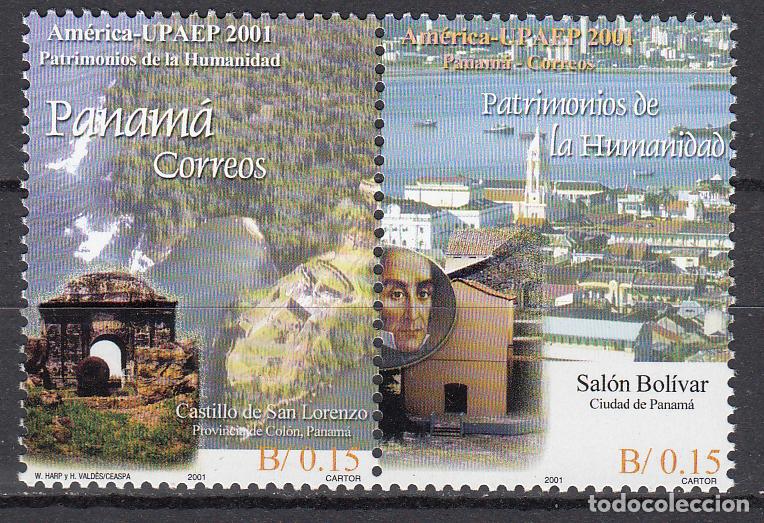 Briefmarken: Panama Correo 2001 Yvert 1216/17 ** Mnh Upaep