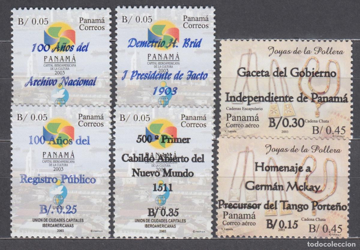 Briefmarken: Panama Correo 2014 Yvert 1269/74 ** Mnh