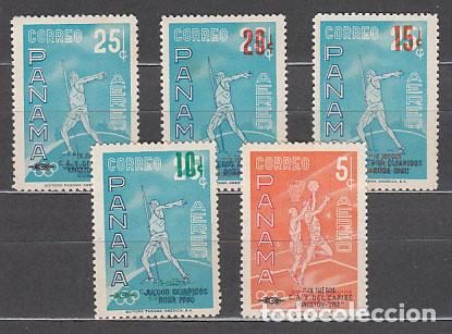 Briefmarken: Panama - Aereo Yvert 257/61 ** Mnh Deportes