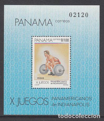 Stamps: Panama - Hojas Yvert 39 ** Mnh Deportes