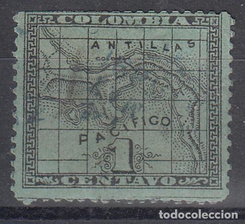 Stamps: Estado de Colombia Correo Yvert 5 usado