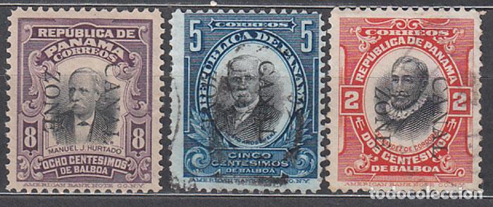 Stamps: Panama Canal Correo Yvert 23/25 (*)/usado Mng/used