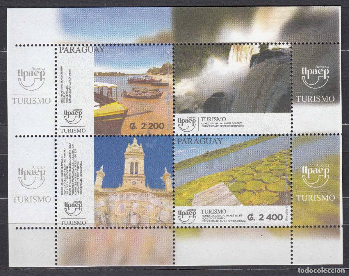 Stamps: Paraguay Upaep Correo 2021 Arquitectura ** Mnh