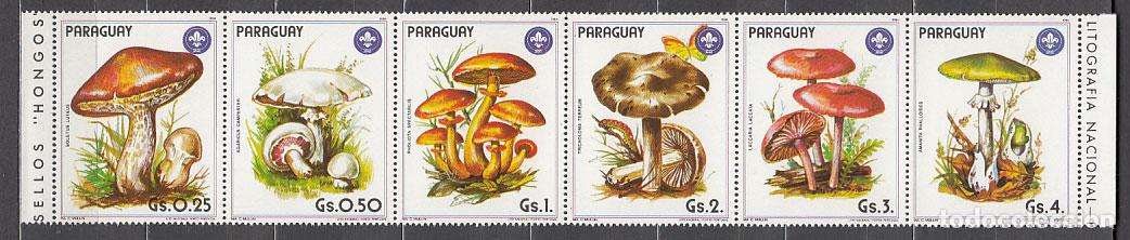 Stamps: Paraguay - Correo 1985 Yvert 2144/2150 ** Mnh Flores. Setas