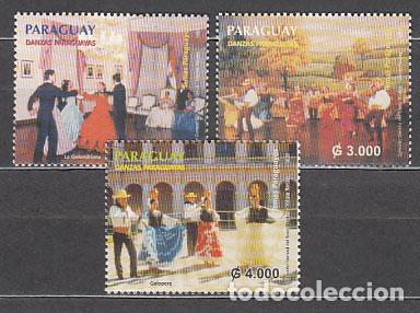 Stamps: Paraguay - Correo 2003 Yvert 2871/3 ** Mnh Danzas